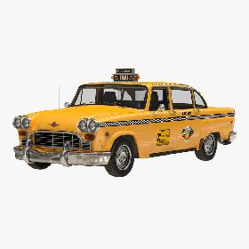 OLD NYC Checker Cab
